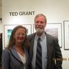 Daryl and I at the retrospective of Ted’s work based on my book – at the Leica gallery on Broadway in New York city. We were proud to see Ted’s name painted on their wall.